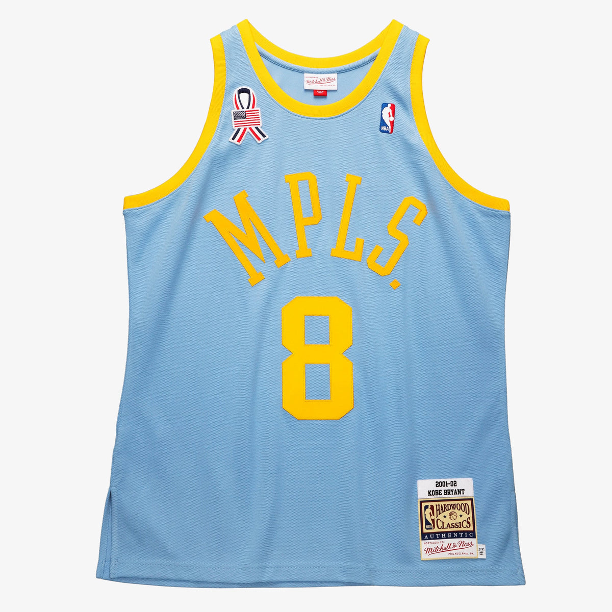 Los Angeles Lakers Kobe Bryant Mitchell & Ness Powder Blue 2001/02 Hardwood Classics Authentic Player Jersey for Men product