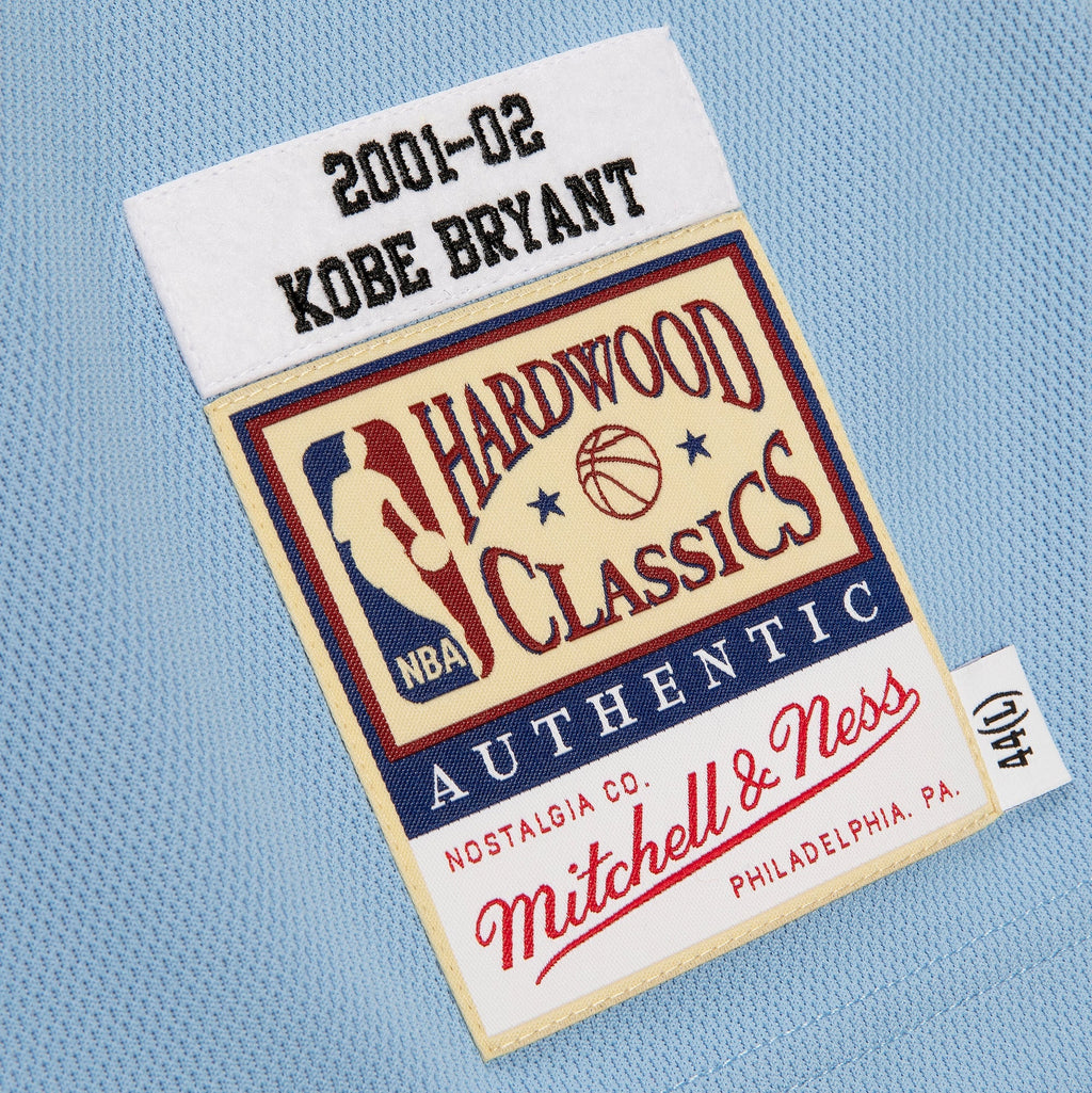 Los Angeles Lakers Kobe Bryant Mitchell & Ness Powder Blue 2001/02 Hardwood Classics Authentic Player Jersey for Men product