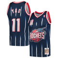Houston Rockets Yao Ming Mitchell & Ness Navy 2002/03 Hardwood Classics Swingman Jersey for Men product image 1, provided