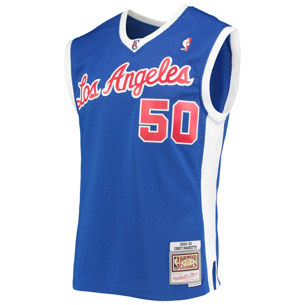 LA Clippers Corey Maggette Mitchell & Ness Royal 2002/03 Hardwood Classics Swingman Jersey for Men product image 3, provided