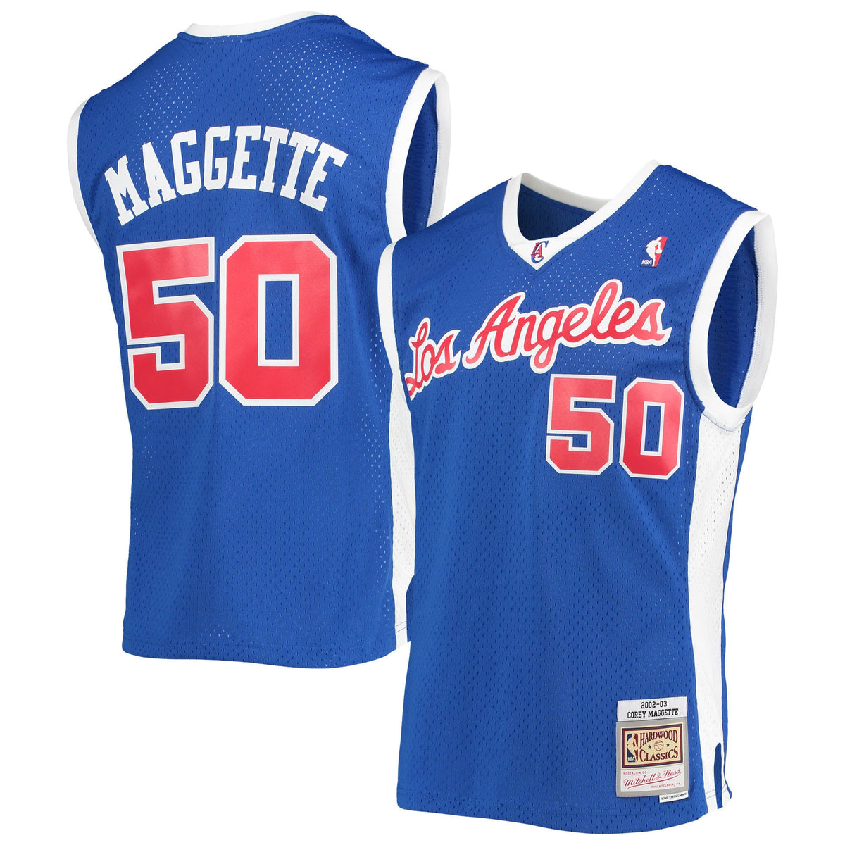 LA Clippers Corey Maggette Mitchell & Ness Royal 2002/03 Hardwood Classics Swingman Jersey for Men product image 1, provided