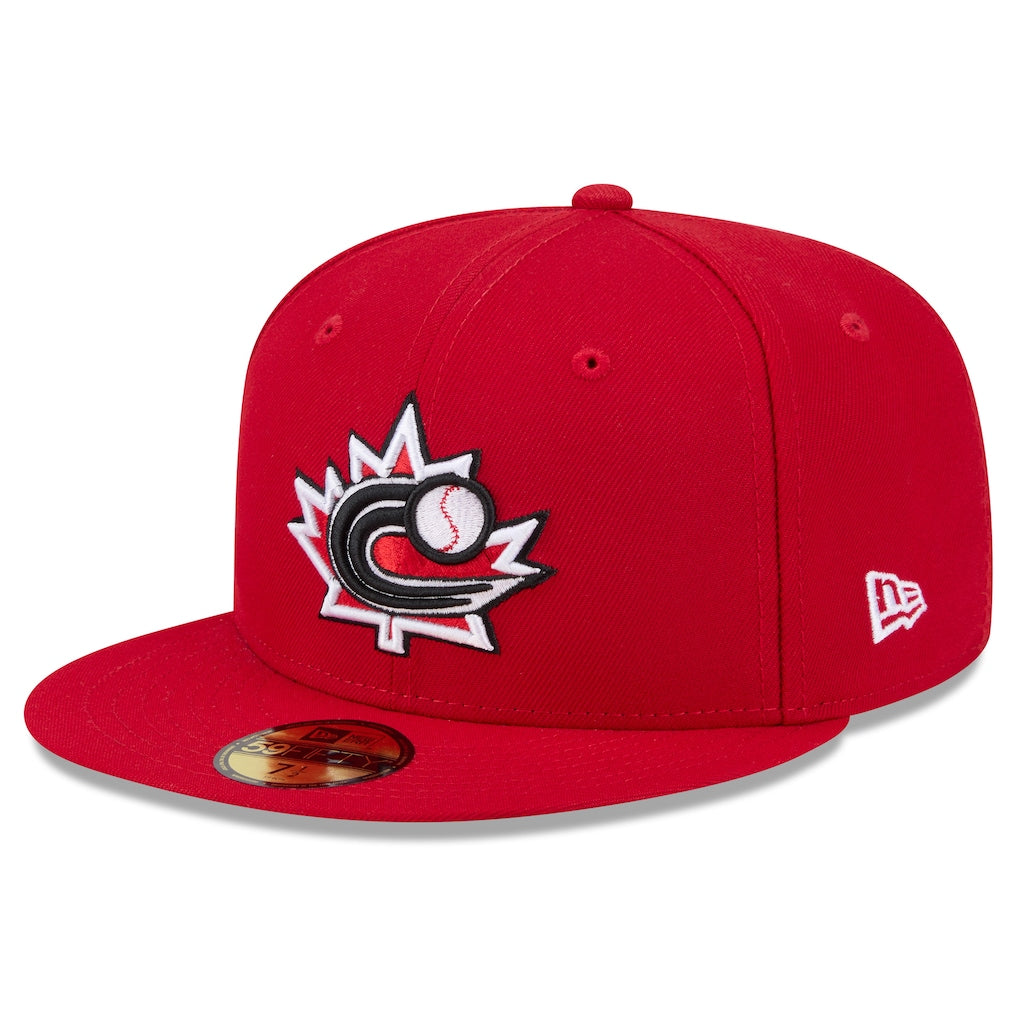 Canada World Baseball Classic 2026 New Era 59FIFTY Fitted Cap – Official WBC Hat product image 3, provided for visual