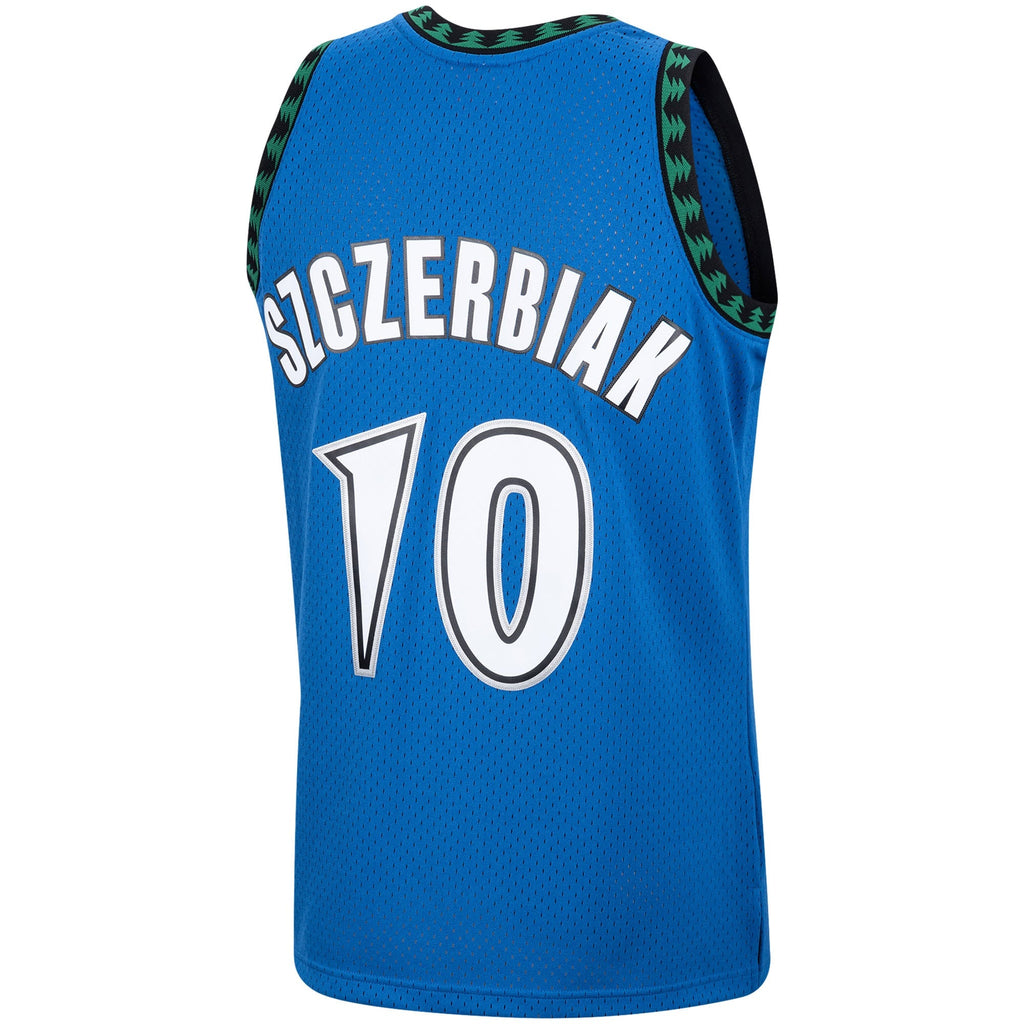Minnesota Timberwolves Wally Szczerbiak Mitchell & Ness Blue 2003/04 Hardwood Classics Swingman Jersey for Men product image