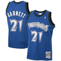 Minnesota Timberwolves Kevin Garnett Mitchell & Ness Blue 2003/04 Hardwood Classics Swingman Jersey for Men product image 1,