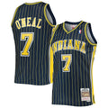 Indiana Pacers Jermaine O'Neal Mitchell & Ness Navy 2003/04 Hardwood Classics Swingman Jersey for Men product image 1,