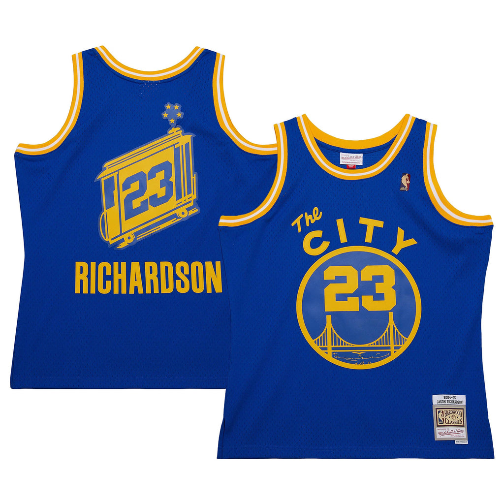Golden State Warriors Jason Richardson Mitchell & Ness Royal 2004/05 Hardwood Classics Swingman Jersey for Men product image