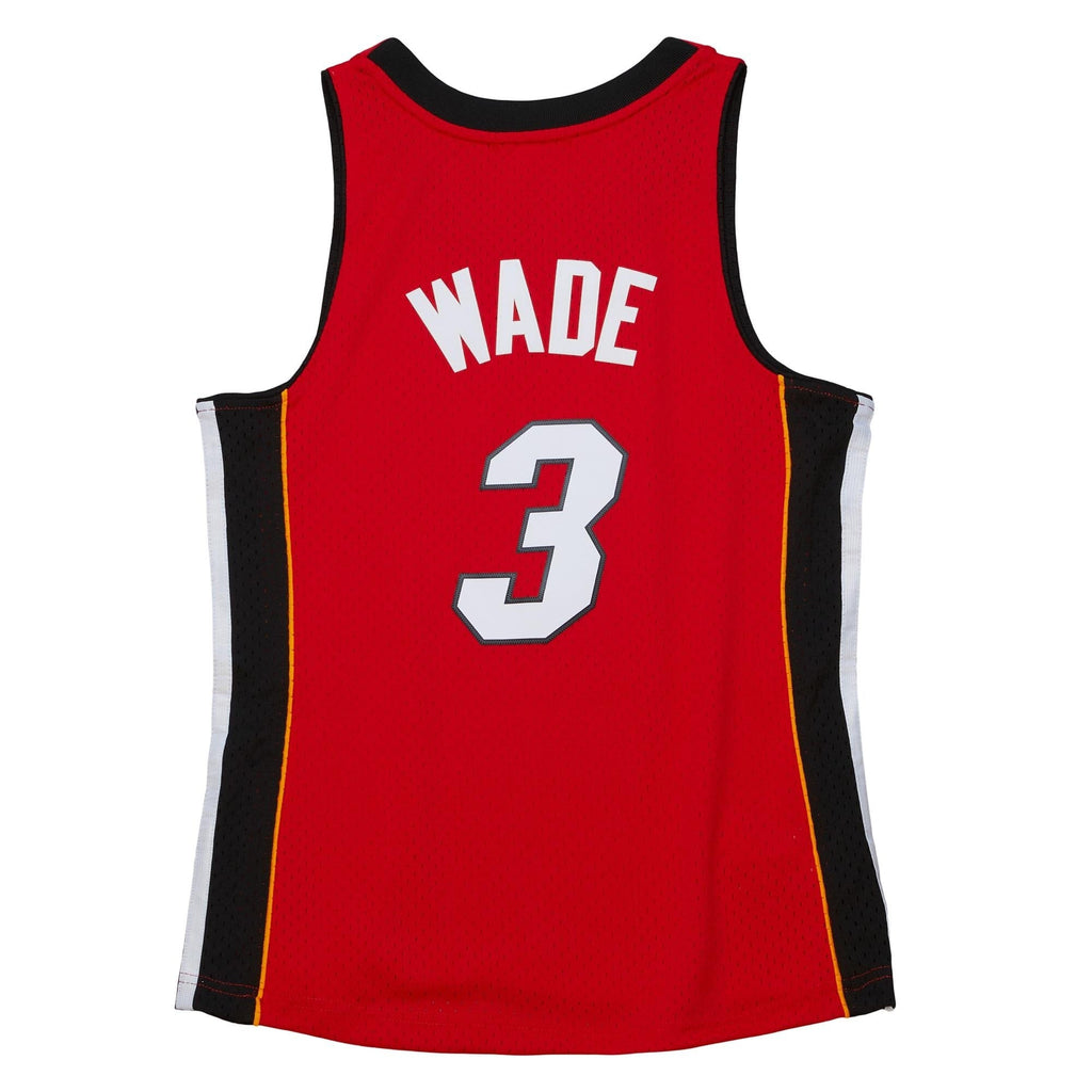 Miami Heat Dwyane Wade Red 2005/06 Hardwood Classics Swingman Jersey for Women product image 4, provided for visual