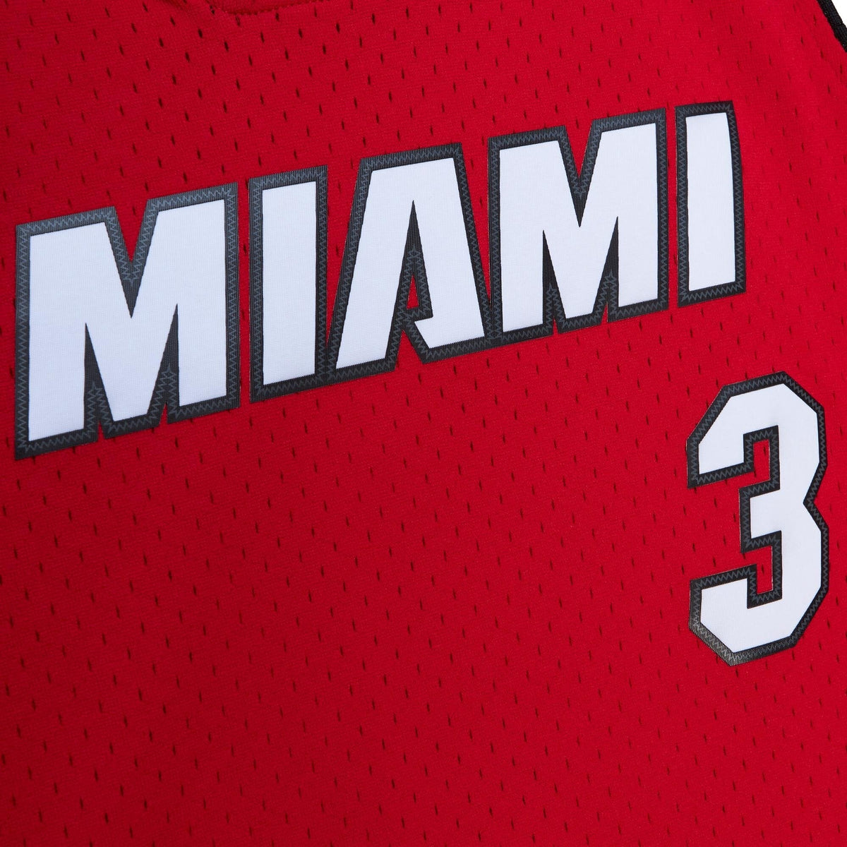 Miami Heat Dwyane Wade Red 2005/06 Hardwood Classics Swingman Jersey for Women product image 5, provided for visual