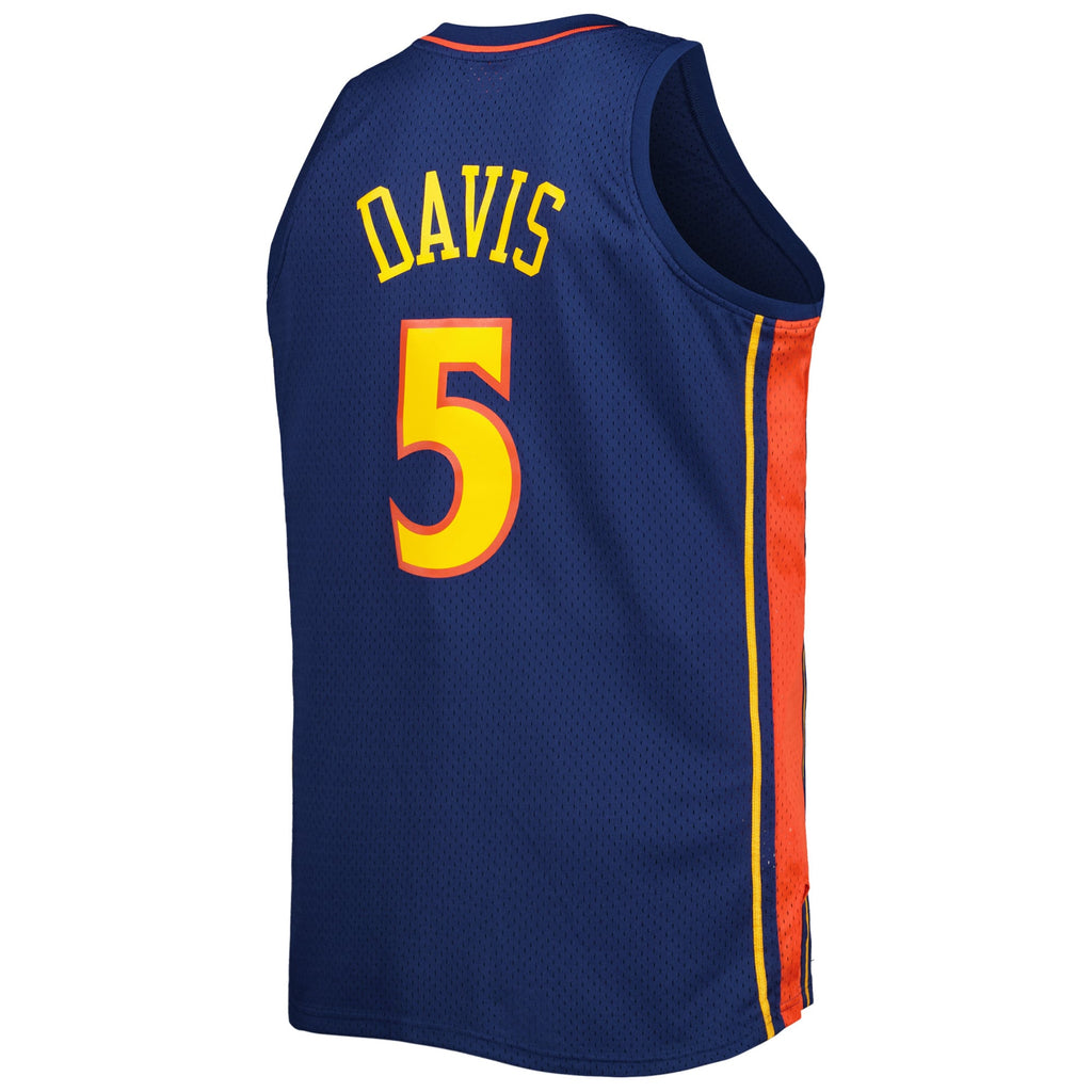 Golden State Warriors Baron Davis Mitchell & Ness Navy Big & Tall Hardwood Classics 2006/07 Swingman Jersey for Men product