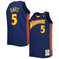 Golden State Warriors Baron Davis Mitchell & Ness Navy Big & Tall Hardwood Classics 2006/07 Swingman Jersey for Men product