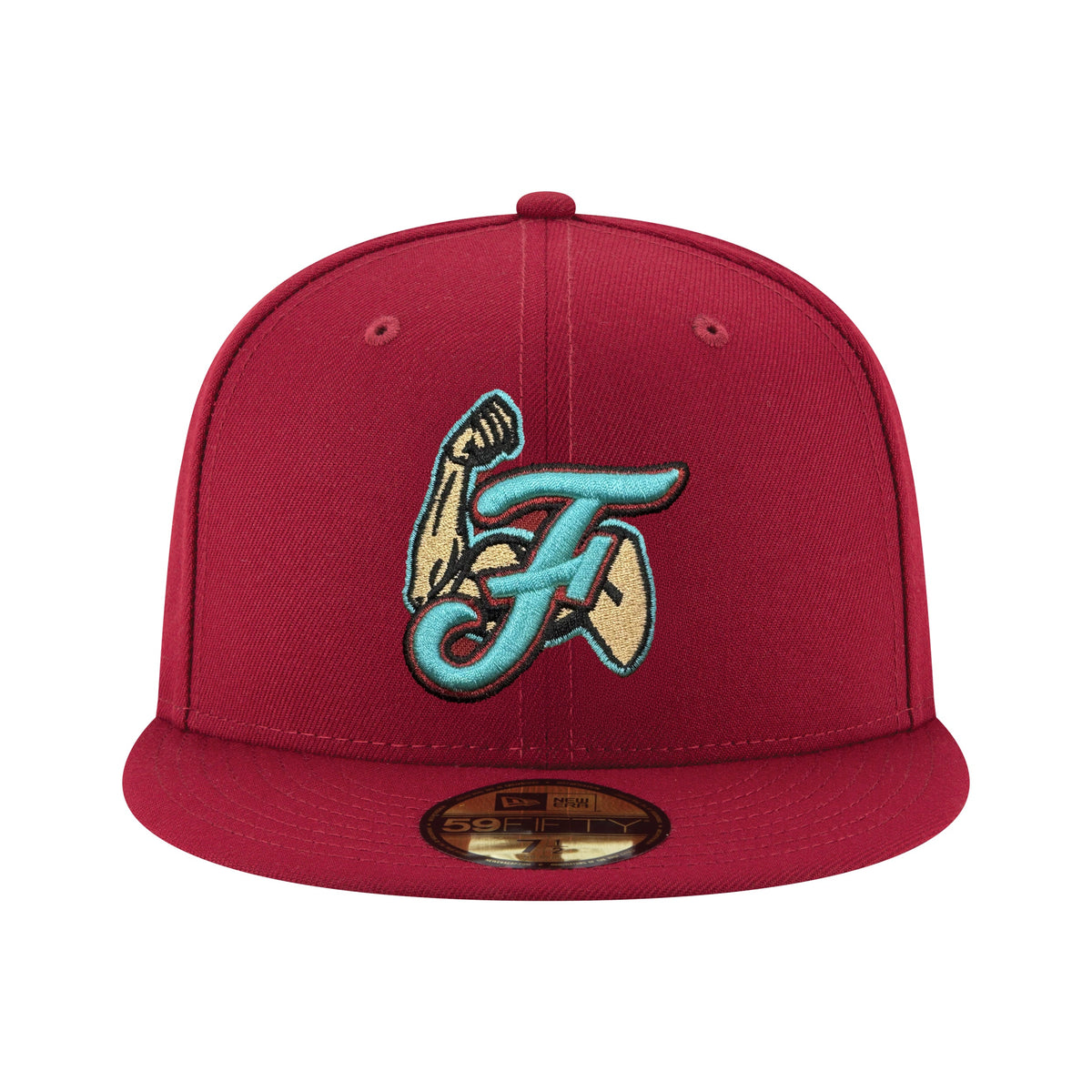 New Era Fuerte Logo Fitted Hat – Perfect for Strong, Gym-Ready Men product image 1, provided for visual reference and