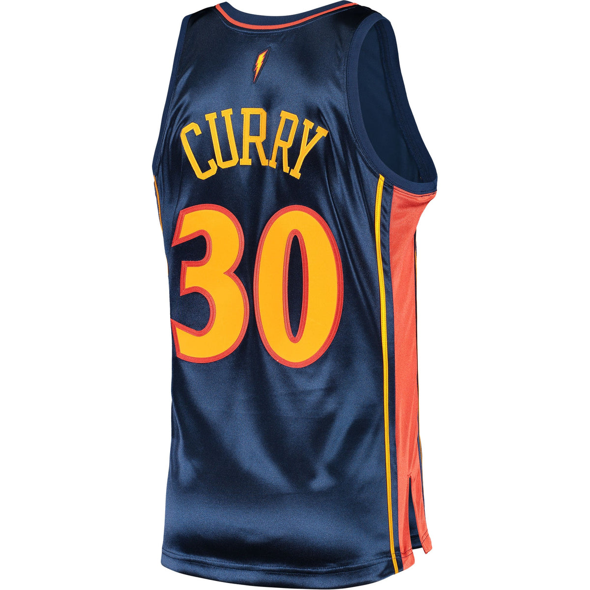 Golden State Warriors Stephen Curry Mitchell & Ness Navy 2009/10 Hardwood Classics Authentic Jersey for Men product image 4,