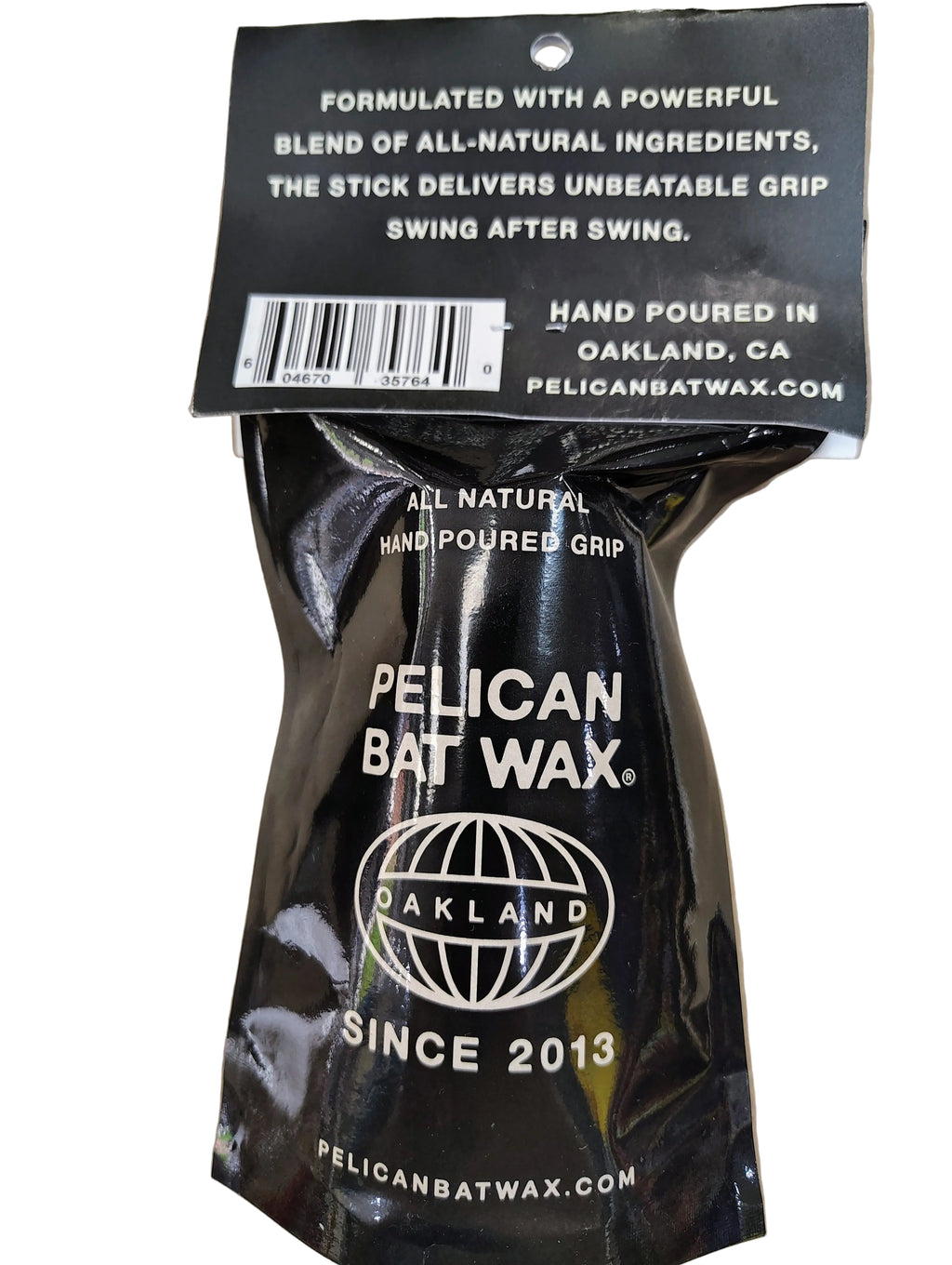 Pelican The Stick bat wax Pine Tar - All Natural bat grip product image 3, provided for visual reference and product detail