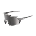 100% KORBIN Gloss Black Chrome Sport Performance Sunglasses – HiPER® Silver Mirror Lens product image 1, provided for visual