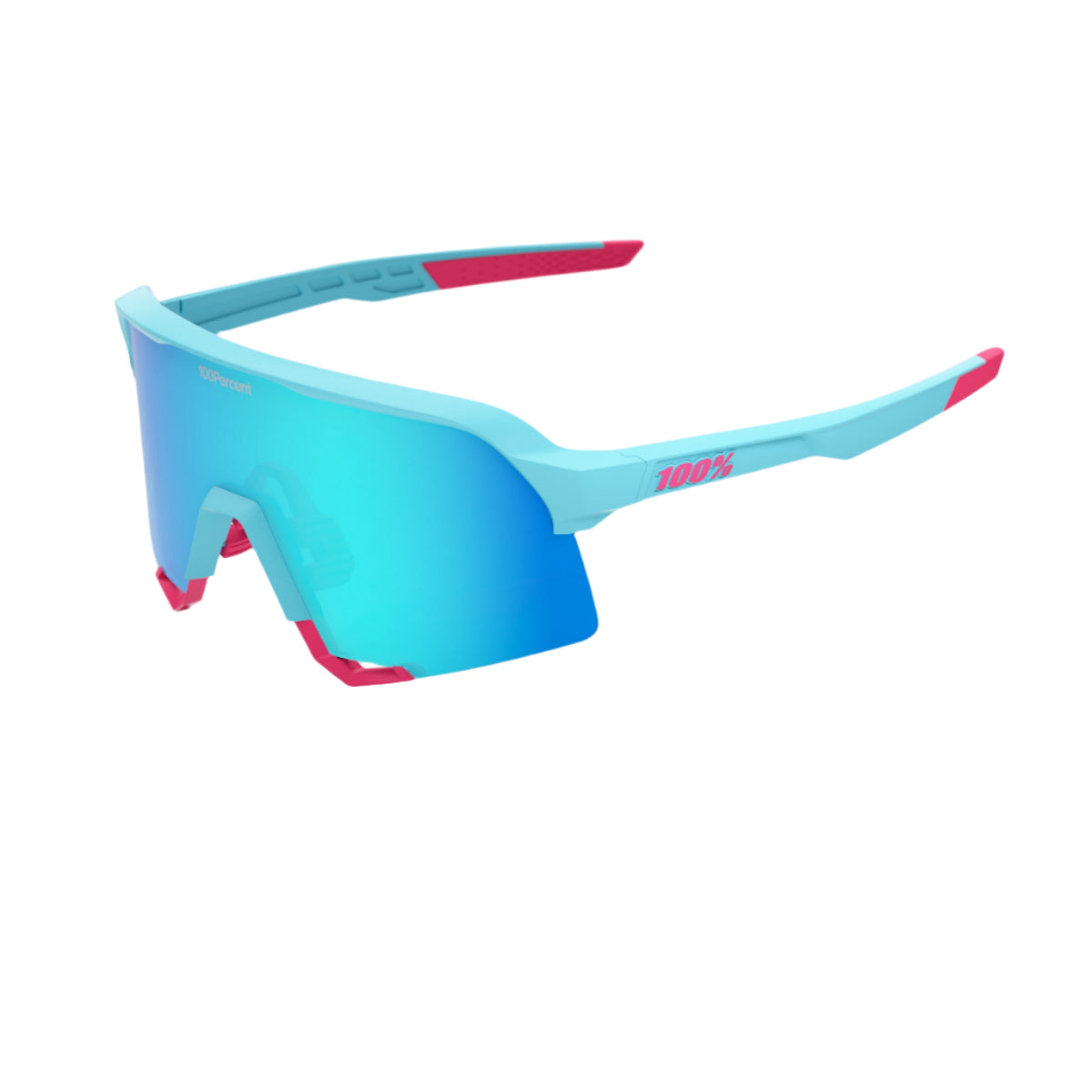 100% S3 LE TATIS 4 Soft Tac Blue - Blue Topaz Mirror Lens - 61005-00002 product image 2, provided for visual reference and