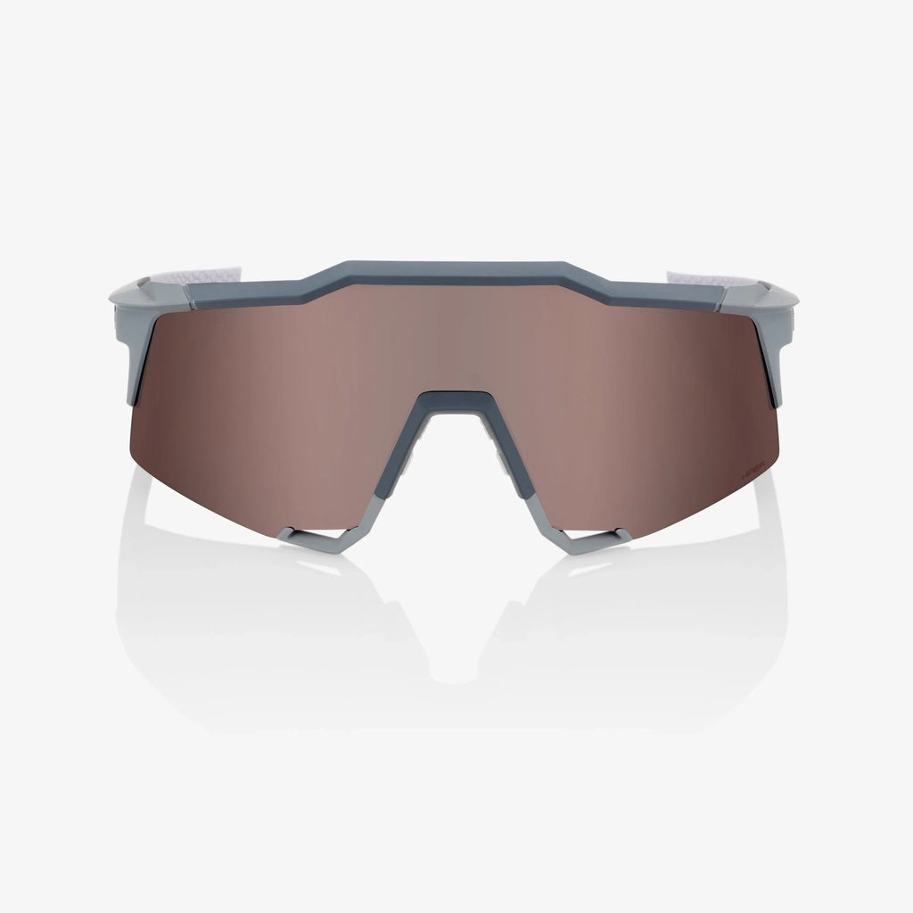 100% S3 Soft Tact Two Tone Cycling Sunglasses – HiPER® Silver Mirror Lens product image 3, provided for visual reference and