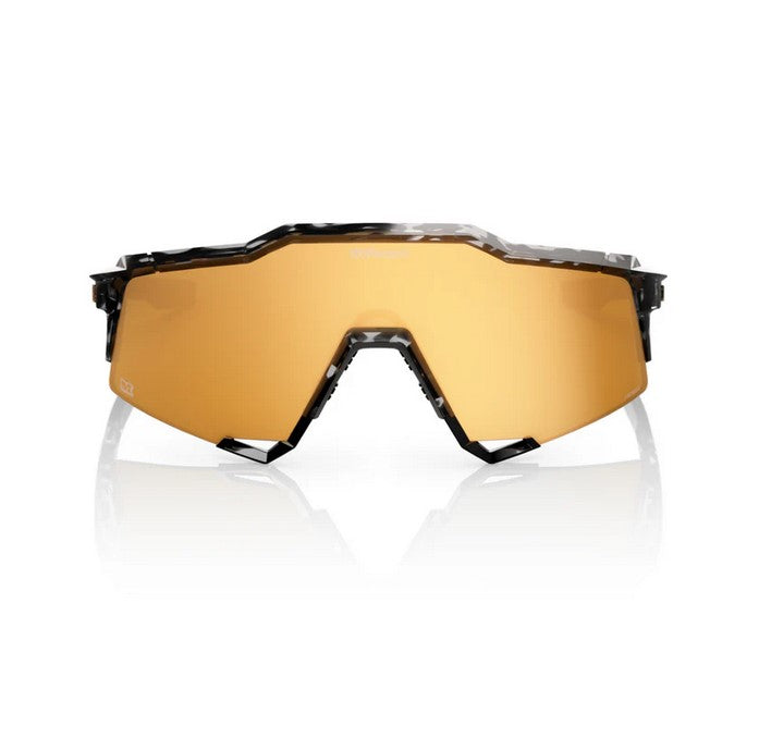 100% Speedcraft Money Mike 3rd Series Sunglasses – Polished Black Tortoise Signature Gold HiPER Lens product image 4,