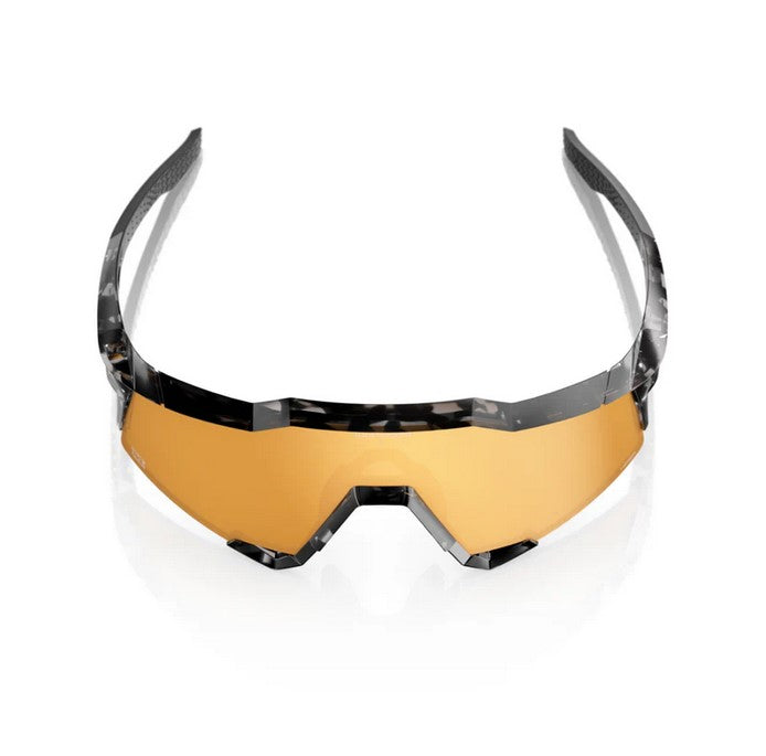 100% Speedcraft Money Mike 3rd Series Sunglasses – Polished Black Tortoise Signature Gold HiPER Lens product image 5,