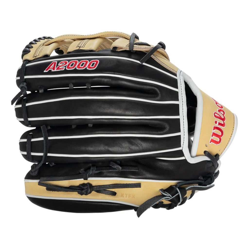 Wilson A2000 1750 12.5" Baseball Glove WBW101393125 product image 3, provided for visual reference and product detail review
