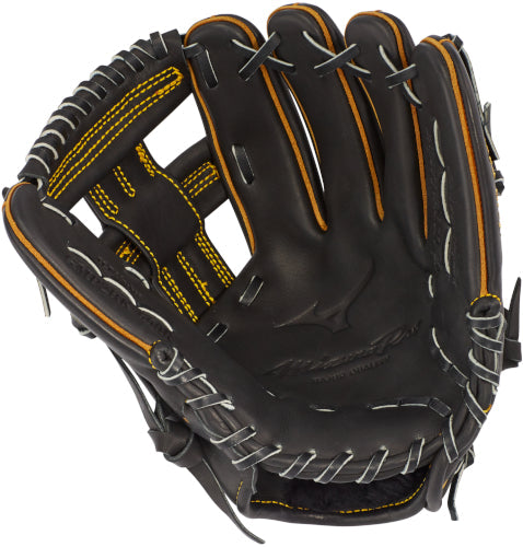Mizuno Pro GMP2BK-600R Adult Infield Baseball Glove 11.75" product image 2, provided for visual reference and product detail