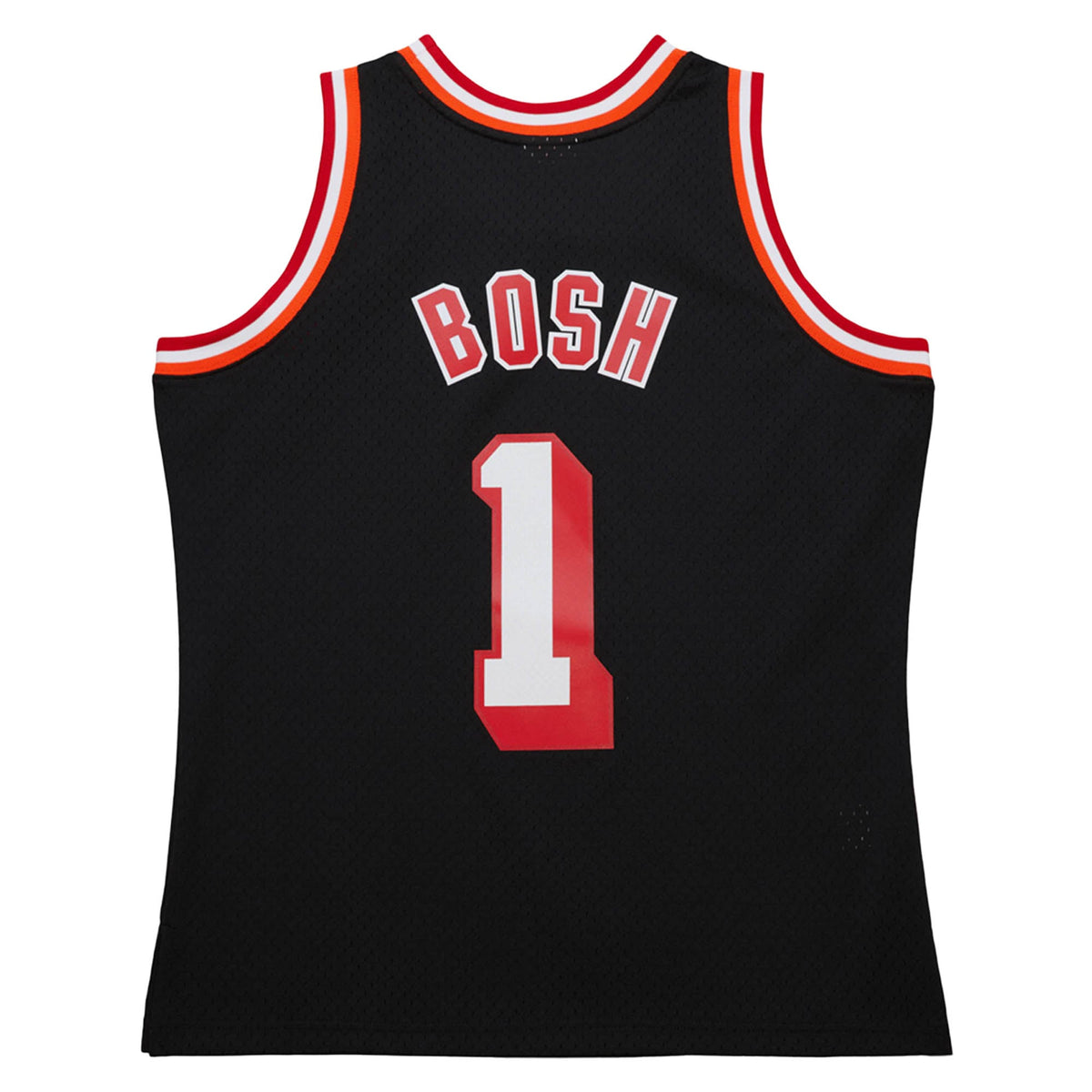 Miami Heat Chris Bosh Mitchell & Ness Black 2013/14 Hardwood Classics Swingman Jersey for Men product image 4, provided for