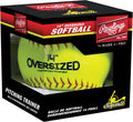 14-Inch Fastpitch Softball Training Ball | Raised Seam Pitch Trainer | Essential Tool for Youth and Adult Pitchers (1 Unity)