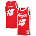 Memphis Grizzlies Vince Carter Mitchell & Ness Red 2015/16 Hardwood Classics Swingman Jersey for Men product image 1,