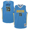 Youth Denver Nuggets Nikola Jokic Mitchell & Ness Light Blue 2016/17 Hardwood Classics Swingman Jersey product image 1,
