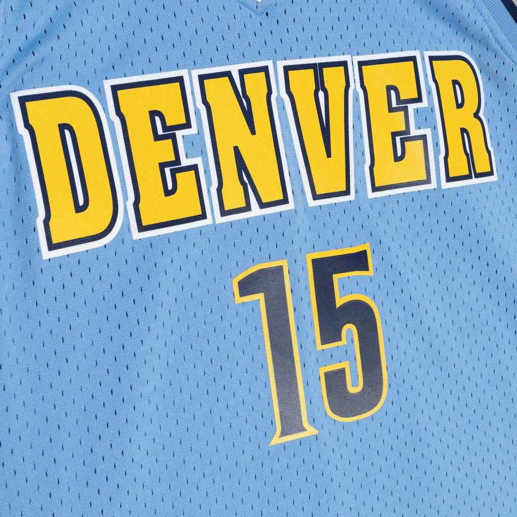 Denver Nuggets Nikola Jokic Mitchell & Ness Light Blue 2016/17 Swingman Jersey for Men product image 5, provided for visual