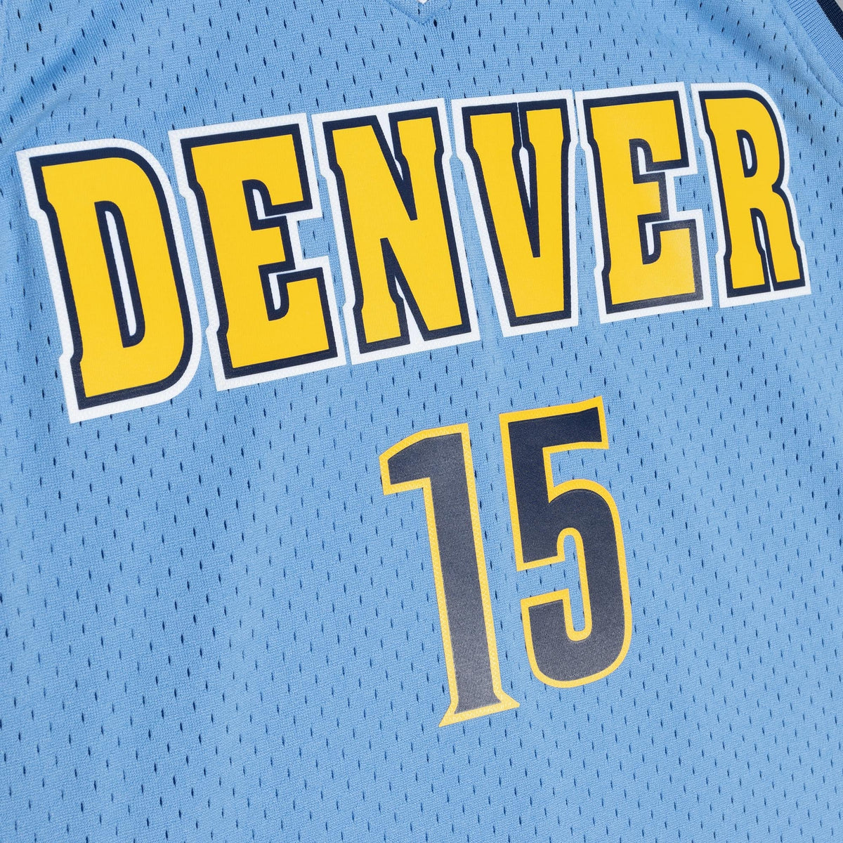 Denver Nuggets Nikola Jokic Mitchell & Ness Light Blue 2016/17 Swingman Jersey for Men product image 5, provided for visual