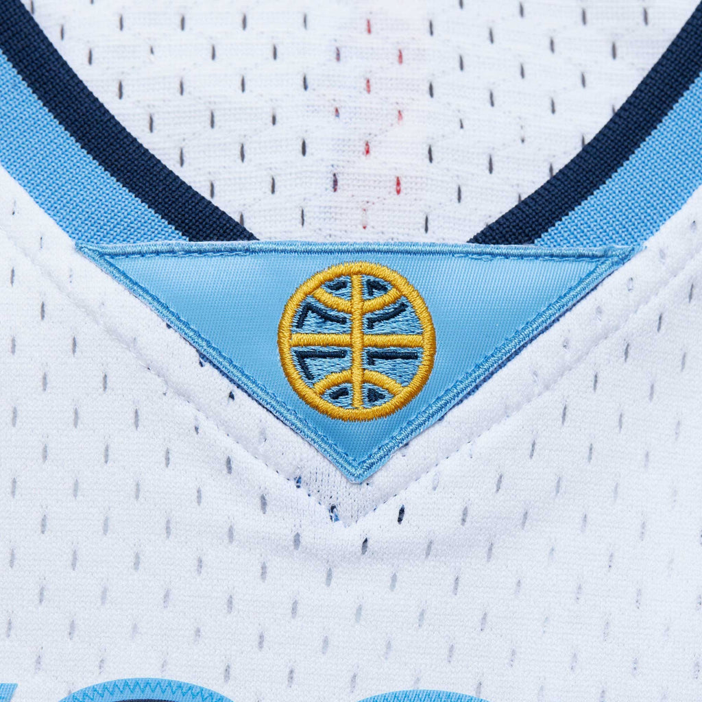 Denver Nuggets Nikola Jokic Mitchell & Ness White 2016/17 Throwback Swingman Jersey for Men product image 5, provided for