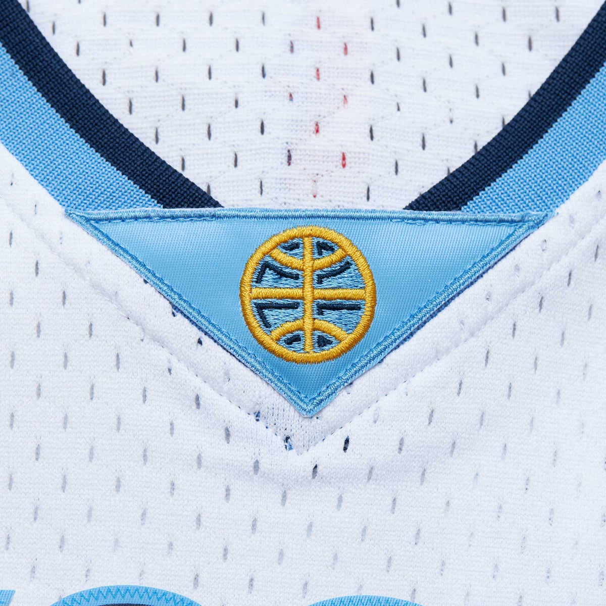 Denver Nuggets Nikola Jokic Mitchell & Ness White 2016/17 Throwback Swingman Jersey for Men product image 5, provided for