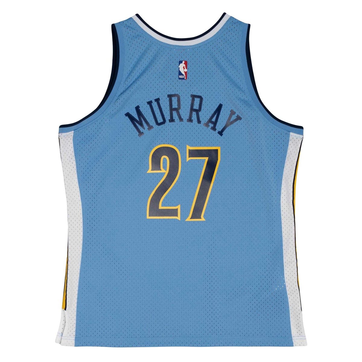 Denver Nuggets Jamal Murray Mitchell & Ness Powder Blue 2016/17 Throwback Swingman Jersey for Men product image 4, provided