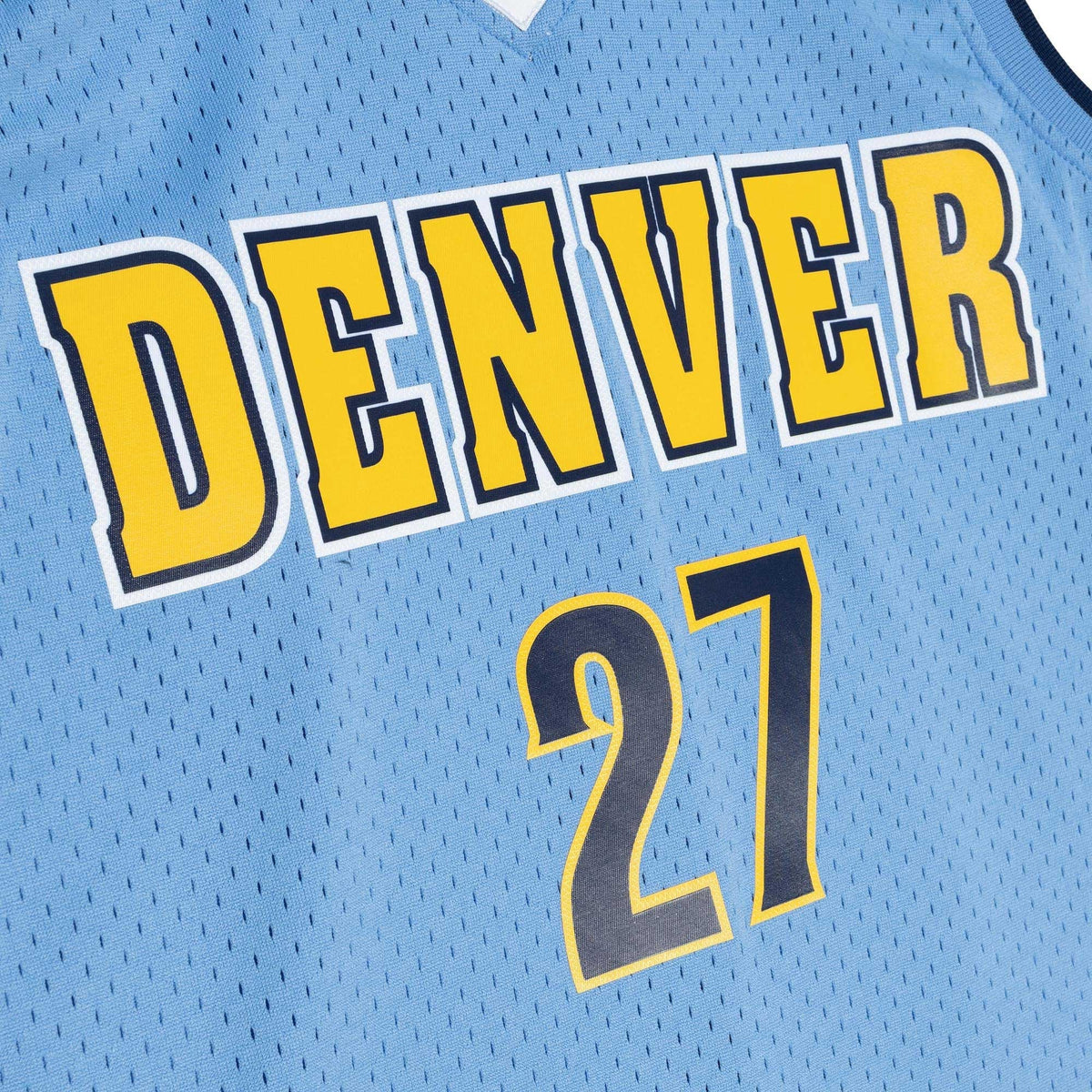 Denver Nuggets Jamal Murray Mitchell & Ness Powder Blue 2016/17 Throwback Swingman Jersey for Men product image 5, provided