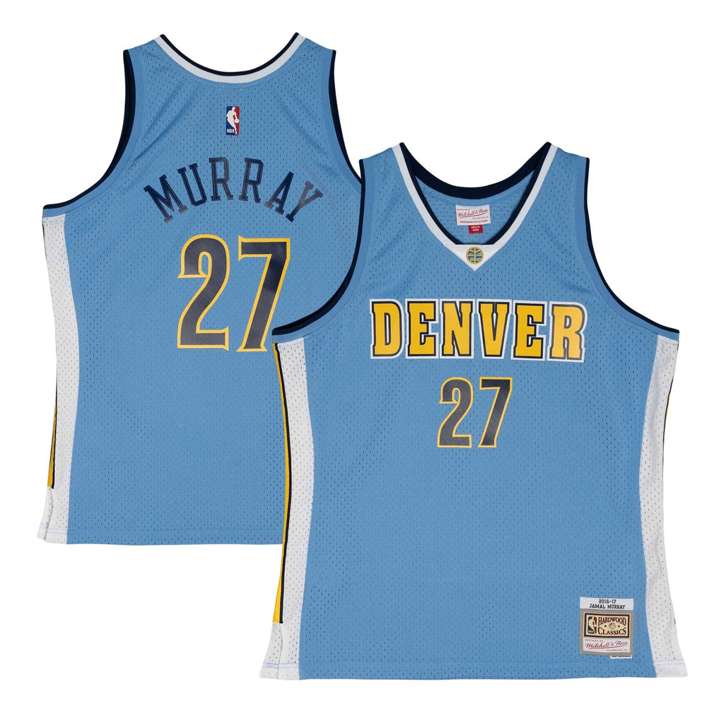 Denver Nuggets Jamal Murray Mitchell & Ness Powder Blue 2016/17 Throwback Swingman Jersey for Men product image 1, provided