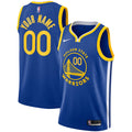 Unisex Golden State Warriors Nike Royal 2019/20 Custom Swingman Jersey - Icon product image 1, provided for visual reference
