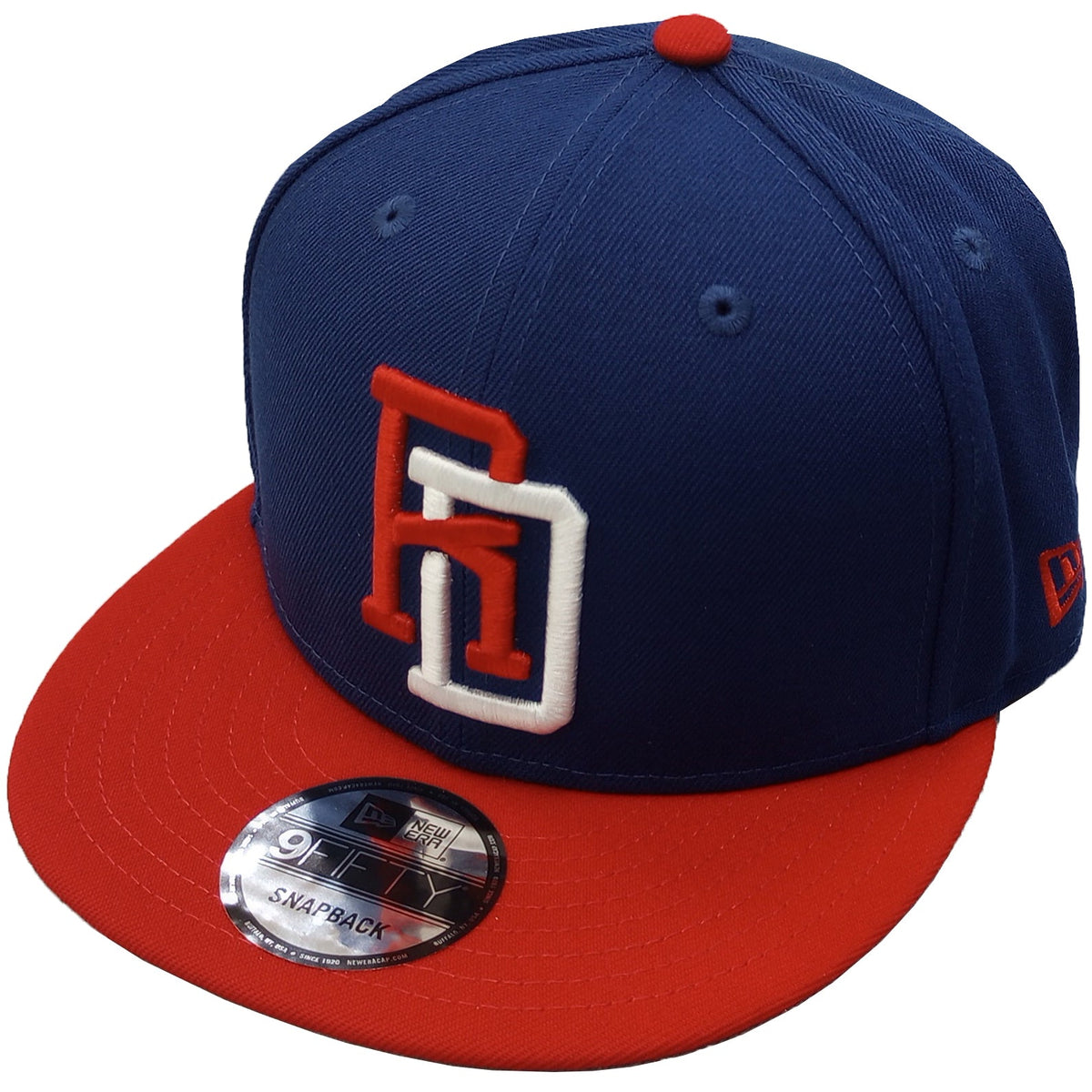 2023 WBC 9FIFTY Dominican Republic Hat – Blue Red | New Era Snapback product image 3, provided for visual reference and