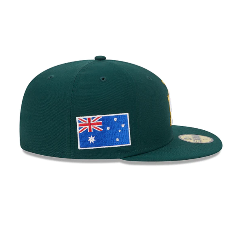 2023 World Baseball Classic - Australia New Era 59FIFTY Fitted Hat product image 5, provided for visual reference and