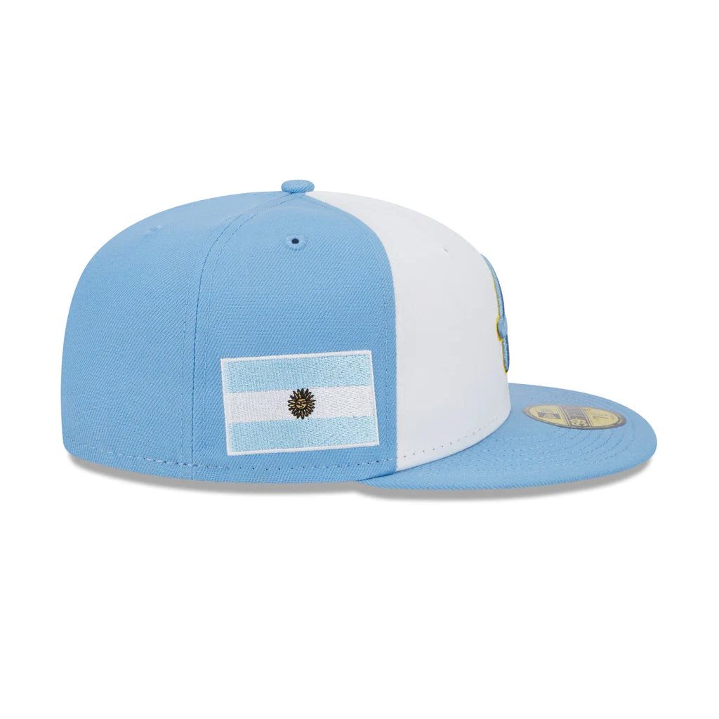 2023 World Baseball Classic - Argentina New Era 59FIFTY Fitted Hat product image 4, provided for visual reference and
