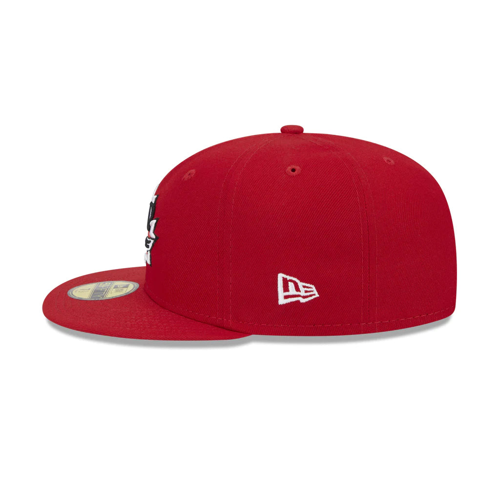 2023 World Baseball Classic - Canada New Era 59FIFTY Fitted Hat product image 6, provided for visual reference and product