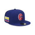 2023 World Baseball Classic - Colombia New Era 59FIFTY Fitted Hat product image 1, provided for visual reference and product