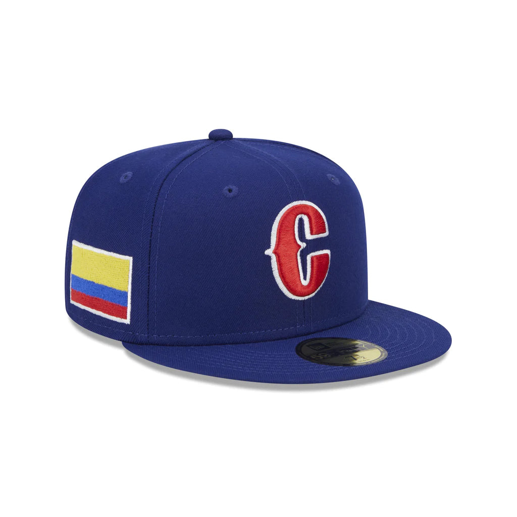 2023 World Baseball Classic - Colombia New Era 59FIFTY Fitted Hat product image 1, provided for visual reference and product