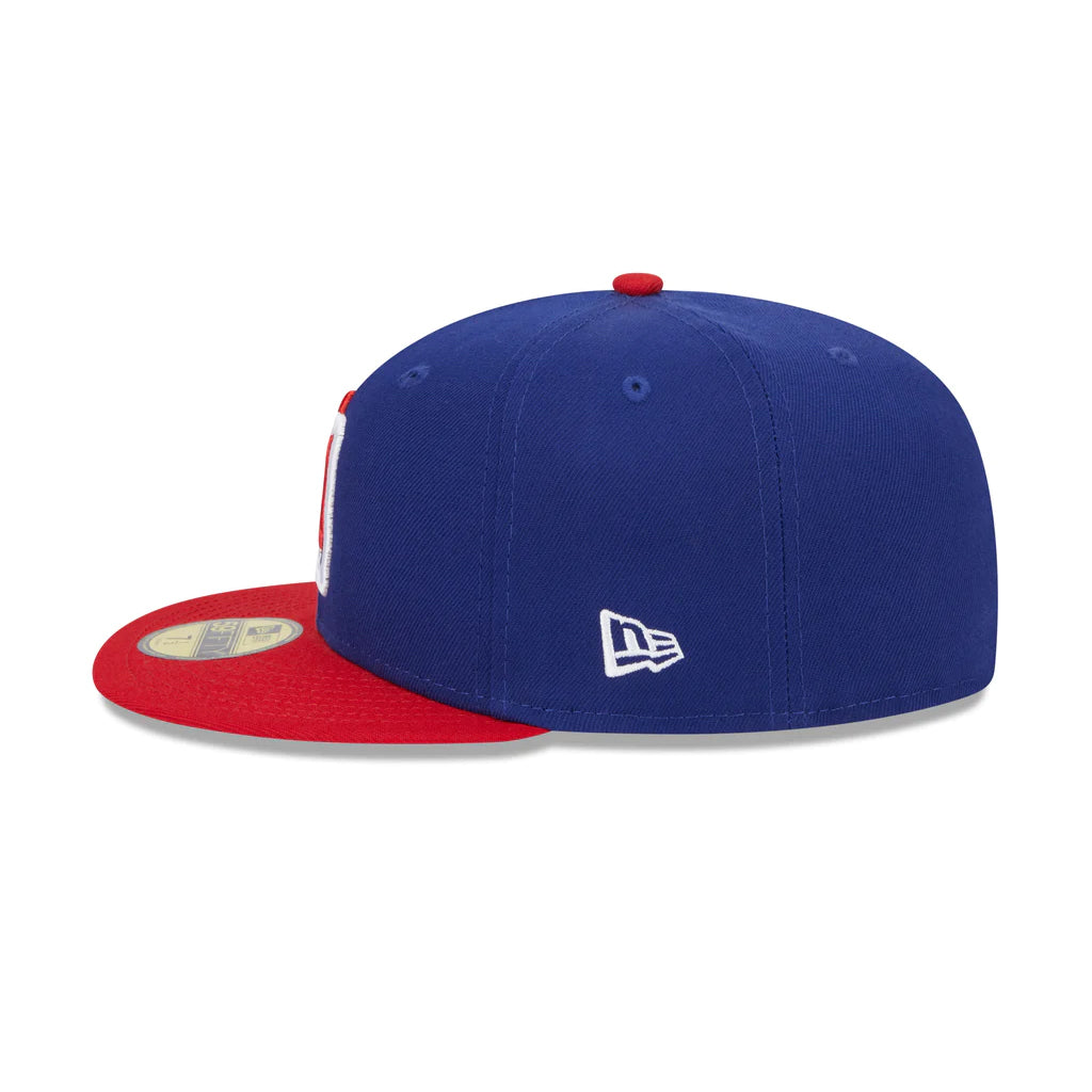 2023 World Baseball Classic Dominicana New Era 59FIFTY Fitted Hat product image 3, provided for visual reference and product