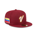 Official Venezuela 2023 World Baseball Classic New Era 59FIFTY Fitted Hat product image 1, provided for visual reference and