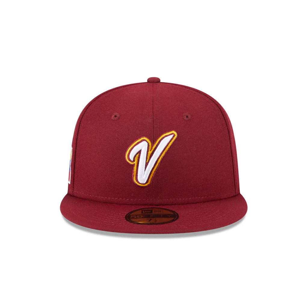 Official Venezuela 2023 World Baseball Classic New Era 59FIFTY Fitted Hat product image 3, provided for visual reference and