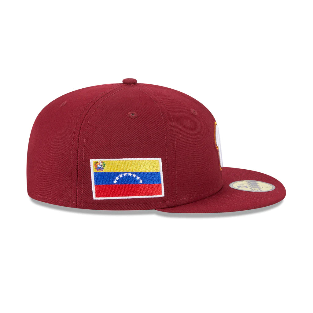 Official Venezuela 2023 World Baseball Classic New Era 59FIFTY Fitted Hat product image 4, provided for visual reference and