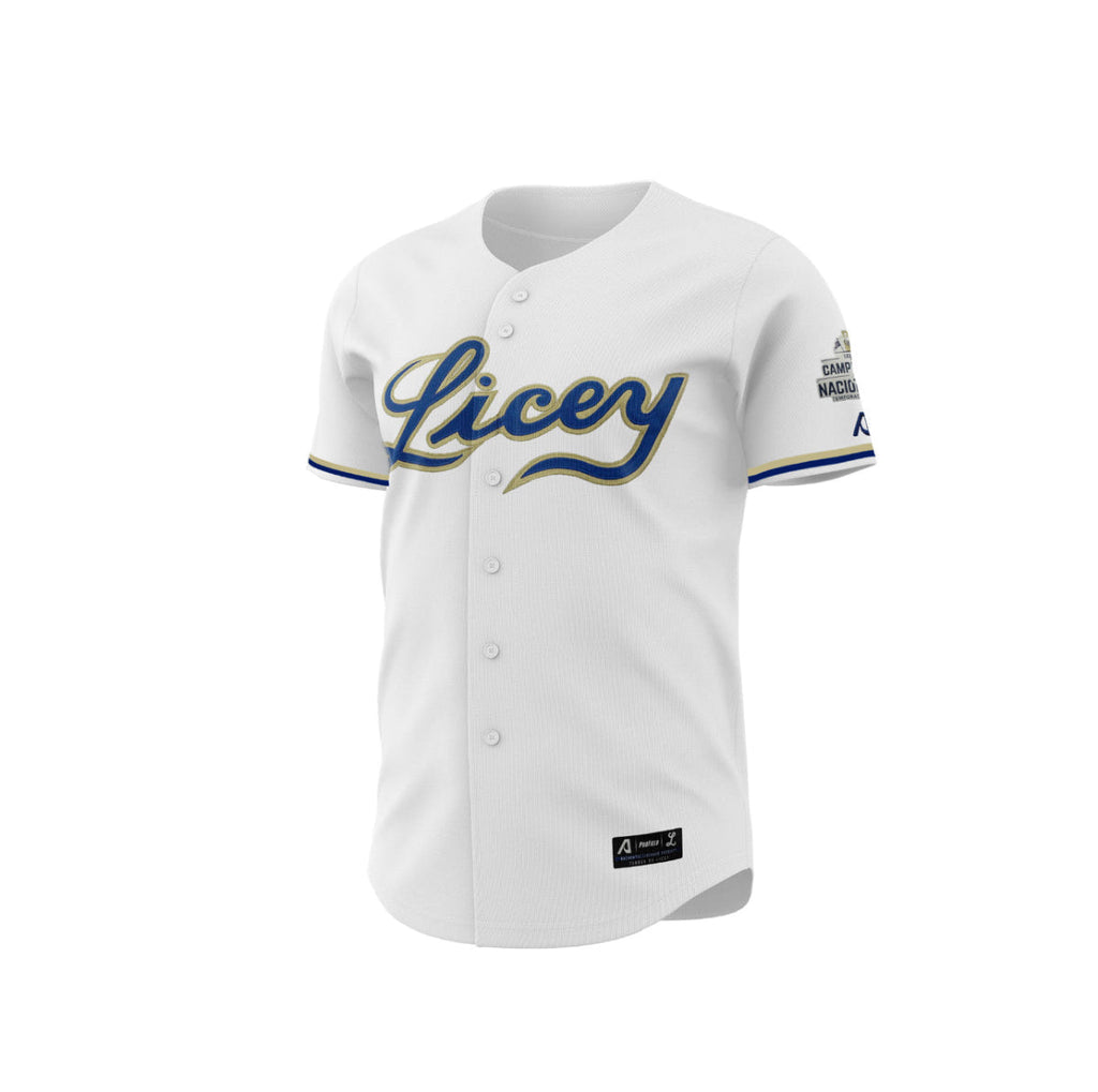 2024-2025 OFFICIAL Tigres del Licey Full Button Jersey product image 1, provided for visual reference and product detail