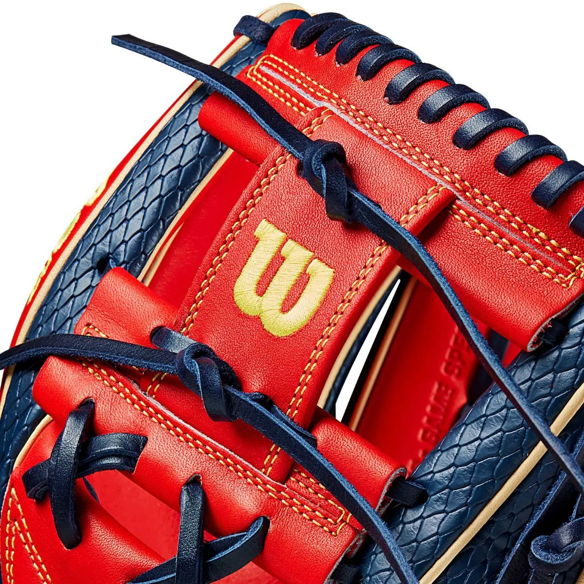 2024 Wilson A2K Ozzie Albies GM 11.5" Baseball Glove - WBW101629 product image 3, provided for visual reference and product