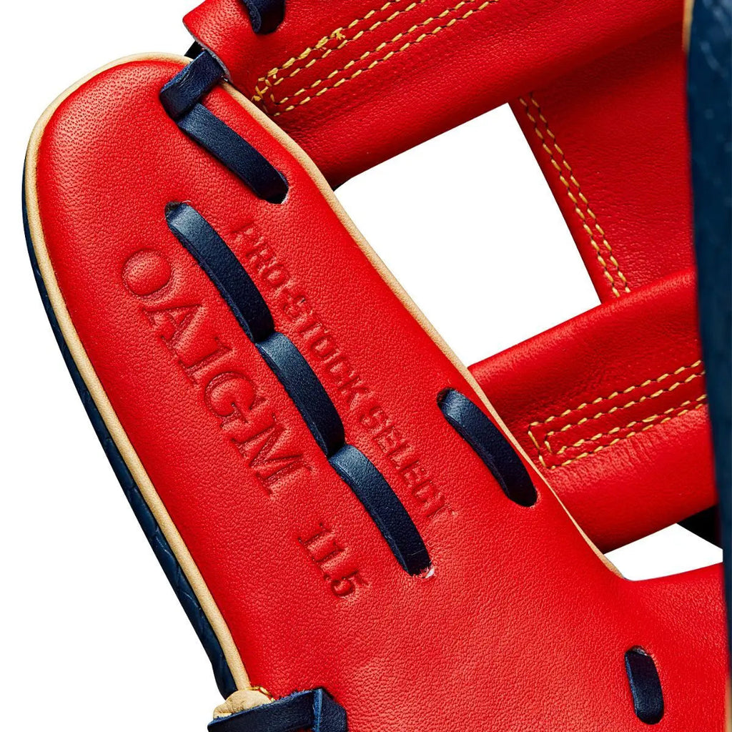 2024 Wilson A2K Ozzie Albies GM 11.5" Baseball Glove - WBW101629 product image 2, provided for visual reference and product