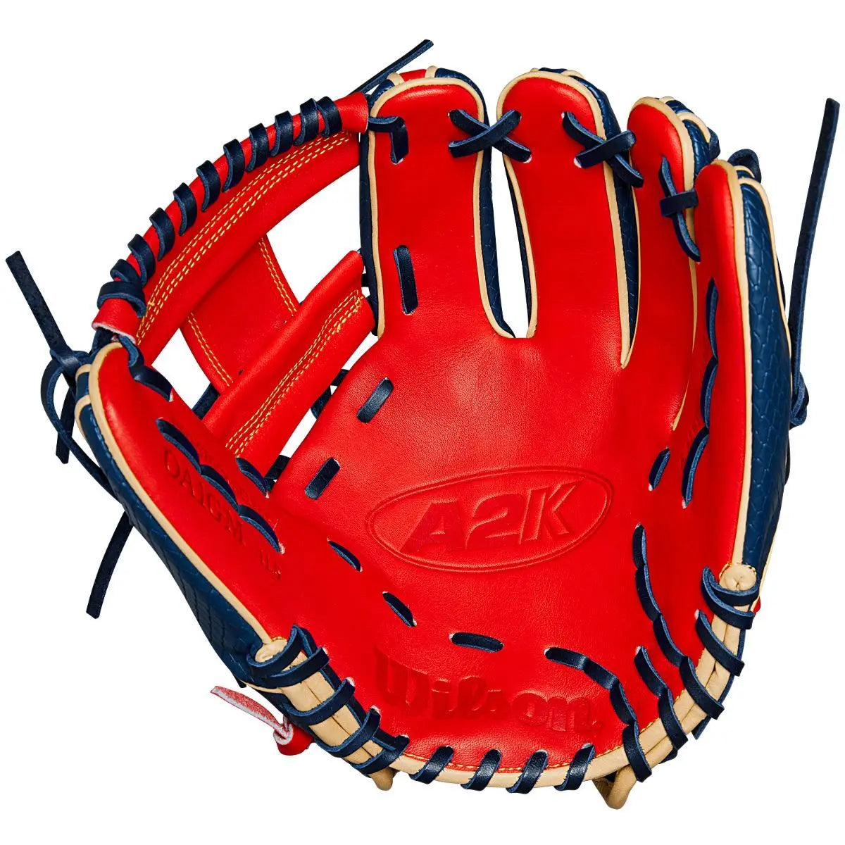 2024 Wilson A2K Ozzie Albies GM 11.5" Baseball Glove - WBW101629 product image 5, provided for visual reference and product